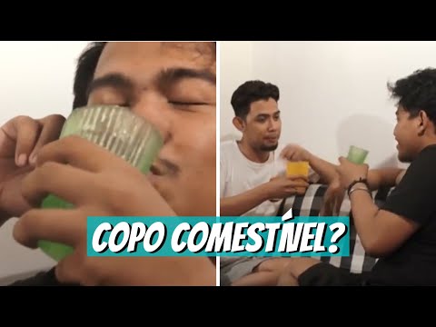 SUSTENTABILIDADE: Copo comestível biodegradável é criação incrível l Mundo l VIX