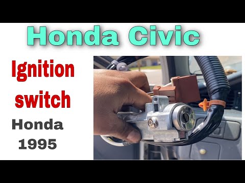 CAMBIANDO IGNITION SWITCH HONDA CIVIC 1995