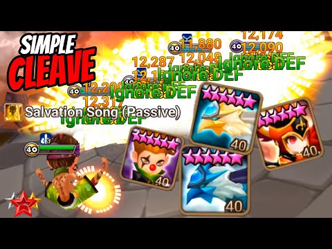 Two GARUDAs in One Cleave Team. Konamiya and Teon in Summoners War