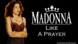 Madonna - Like A Prayer (Lyrics On Screen)