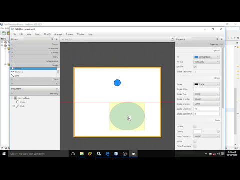 JAVAFx Tutorial 32-Path Transition