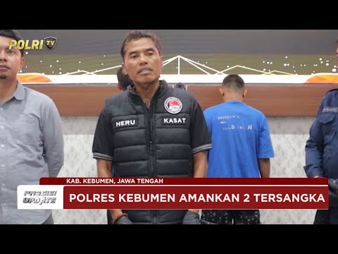 PRESISI UPDATE : POLRES KEBUMEN UNGKAP KASUS PEREDARAN NARKOTIKA JENIS SABU 02/03/2025 (12.00)