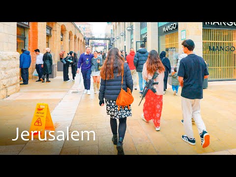 🔴 JERUSALEM TODAY! Discover the City Wrapped in a Peaceful Winter Atmosphere!