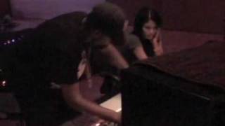 Cassie and Puff Daddy in Studio Mixing "Must be Love"
