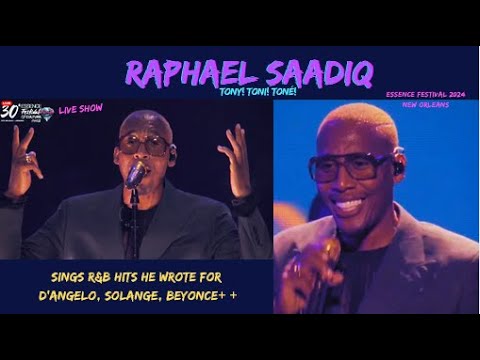 Raphael Saadiq (Live) Tony! Toni! Tone! + Hits He Wrote for D'Angelo, Solange, Beyonce | EssenceFest