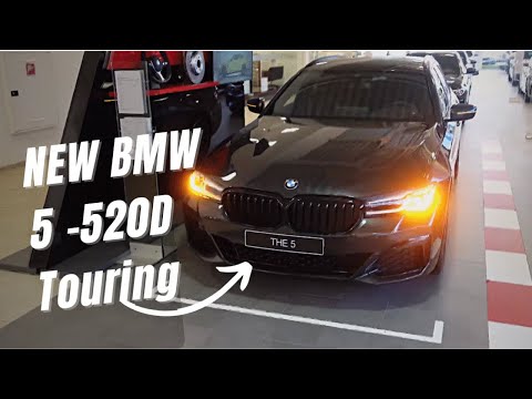 The All New BMW 5 Series Touring 2022 IN 4K