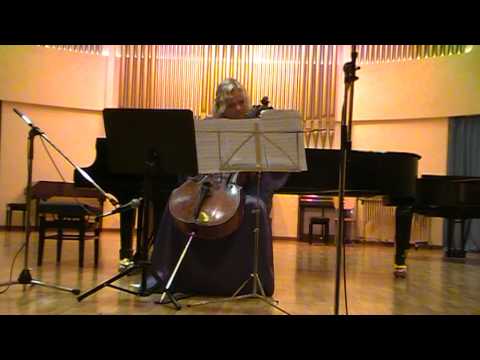 Любовь Терская - В объективе для виолончели и фонограммы. Екатерина Антокольская (виолончель)