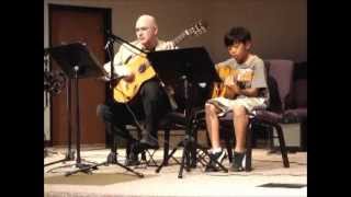 Smokin' guitar solo, guitar duet, student composer, Tuba jazz solo and alto sax jazz solo!