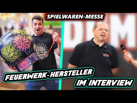 "Who's the biggest competition?" Interview with fireworks manufacturers! | Spielwarenmesse 2024