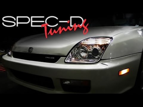 SPECDTUNING INSTALLATION VIDEO: 1997-2001HONDA PRELUDE HEADLIGHTS
