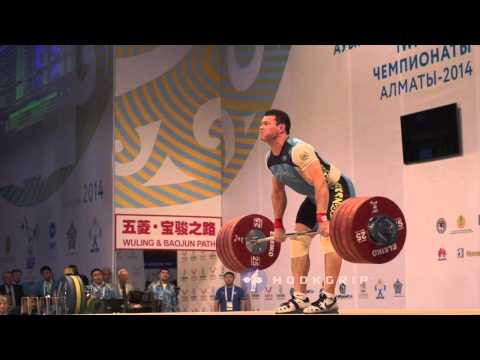 Zhassulan Kydyrbayev (-94kg, Kazakhstan) - 229kg C&J