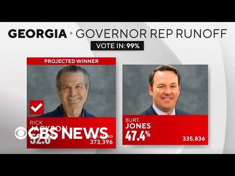 Billionaire Rick Jackson beats Trump-endorsed Burt Jones in Georgia Senate runoff race