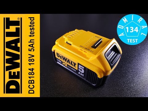 Аккумулятор DEWALT 18 V 5 Ач