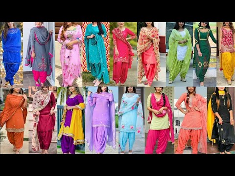 trending Punjabi salwar kameez for girls 2024# punjabi dress design for girls/women 2024