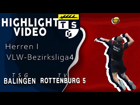 Highlightvideo H1 - TSG Balingen : TV Rottenburg 5 (BL 4 - 2023/2024)