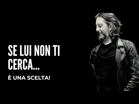 IF HE'S NOT LOOKING FOR YOU ANYMORE IT'S... A CHOICE!