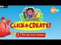 Dora The Explorer Click Create PC HD Walkthrough Episode 1 The BIG Red Chicken