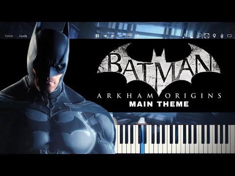 Batman: Arkham Origins (Main Theme) - Piano Tutorial