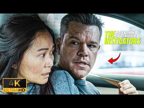 The Instigators Wild Bridge Escape - Matt Damon & Casey Affleck's Hilarious Getaway