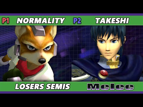 S@X 504 - Takeshi (Marth) Vs. Normality (Fox) Smash Melee - SSBM