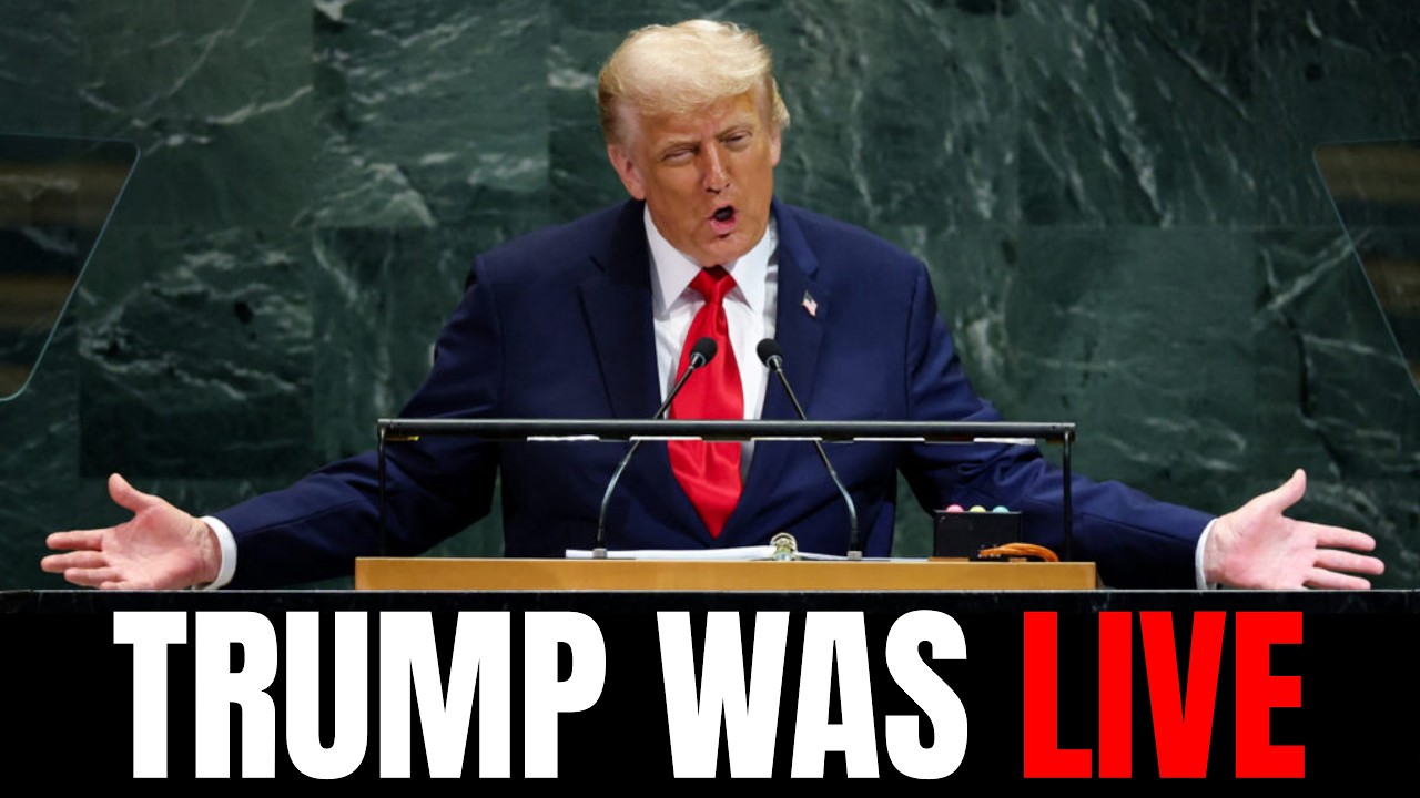 Trump was LIVE