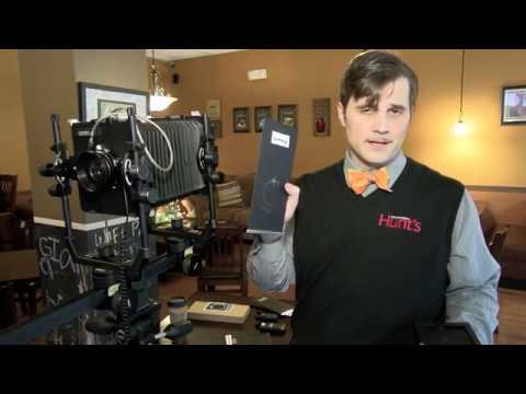 Shooting large format 4x5 stills with New55 film.