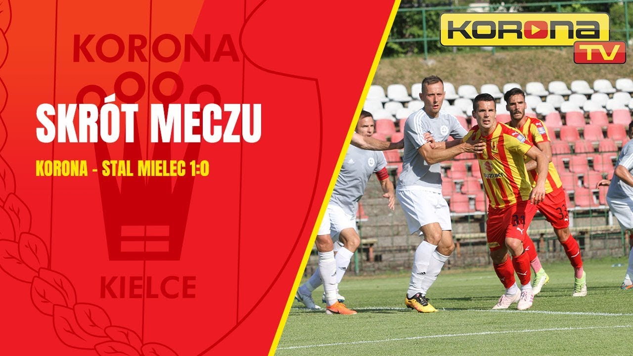 WIDEO: Korona Kielce - PGE Stal Mielec 1-0 [SKRÓT MECZU]