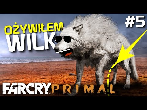 FAR CRY Primal Gameplay PL PC [#5] Hej, OŻYWIŁEM WILKA i...