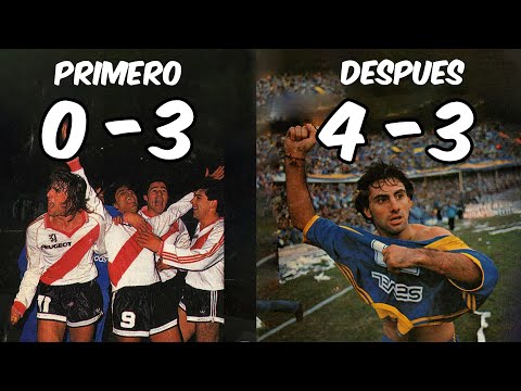 Por este partido Latorre se convirtió en ídolo de Boca Juniors para siempre!!! (1991)