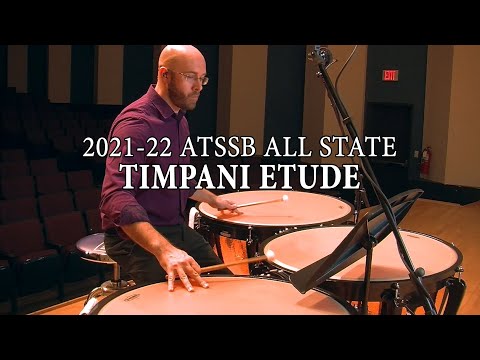 Texas ATSSB All State Timpani Etude - Year A