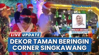 Spot Foto Dekorasi Natal di Singkawang Kalbar Penuh Pengunjung, Wali Kota Ikut Ramaikan Agenda