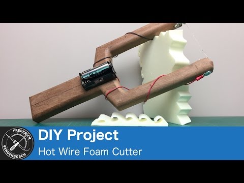 How to Make Electric Foam Cutter : 6 Steps (with Pictures