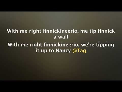 TIPPIN' IT UP Tippin'It Up To Nancy  - Sean Magee (Lyrics + Line Dance Tags & Restarts)