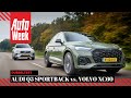 Audi Q5 Sportback vs. Volvo XC60 - AutoWeek Dubbeltest - English subtitles