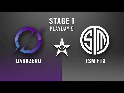 DarkZero vs TSM FTX // North American League 2022 - Stage 1 - Playday #5