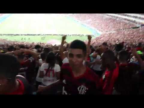GOLAÇO DO GABIGOL VISTO DA ARQUIBANCADA | FLAMENGO 1x0 Santos