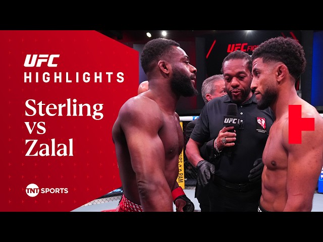 UFC Fight Night Highlights | Best Moments From Sterling vs Zalal (April 25)