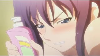 Maken Ki - Haruko Throws Shampoo To Takeru Face ( 