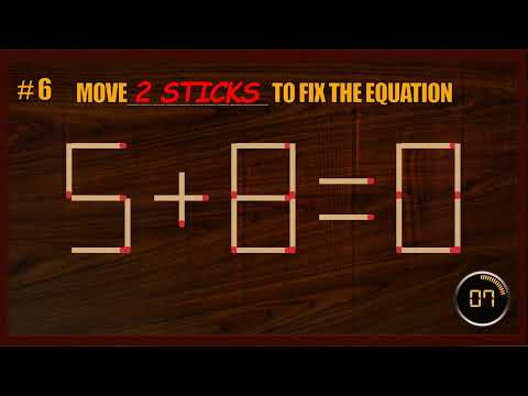 Matchstick Puzzle #207| Matchstick Logic Puzzles |Matchstick Puzzles with Answers| Matchstick Tricks