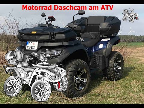 Unser ATV TGB Blade 1000, bekommt zwei Dashcams