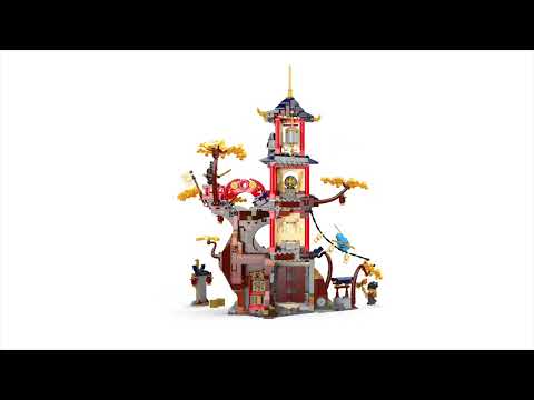 LEGO Ninjago The Temple Of The Dragon Energy Cores (1029 Blocks