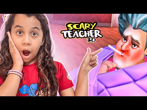 OLHA O QUE ACONTECEU COM A PROFESSORA !!! - Scary Teacher