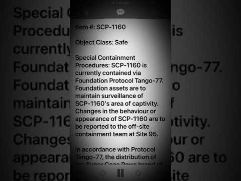 Scp 1160 Effective Containment