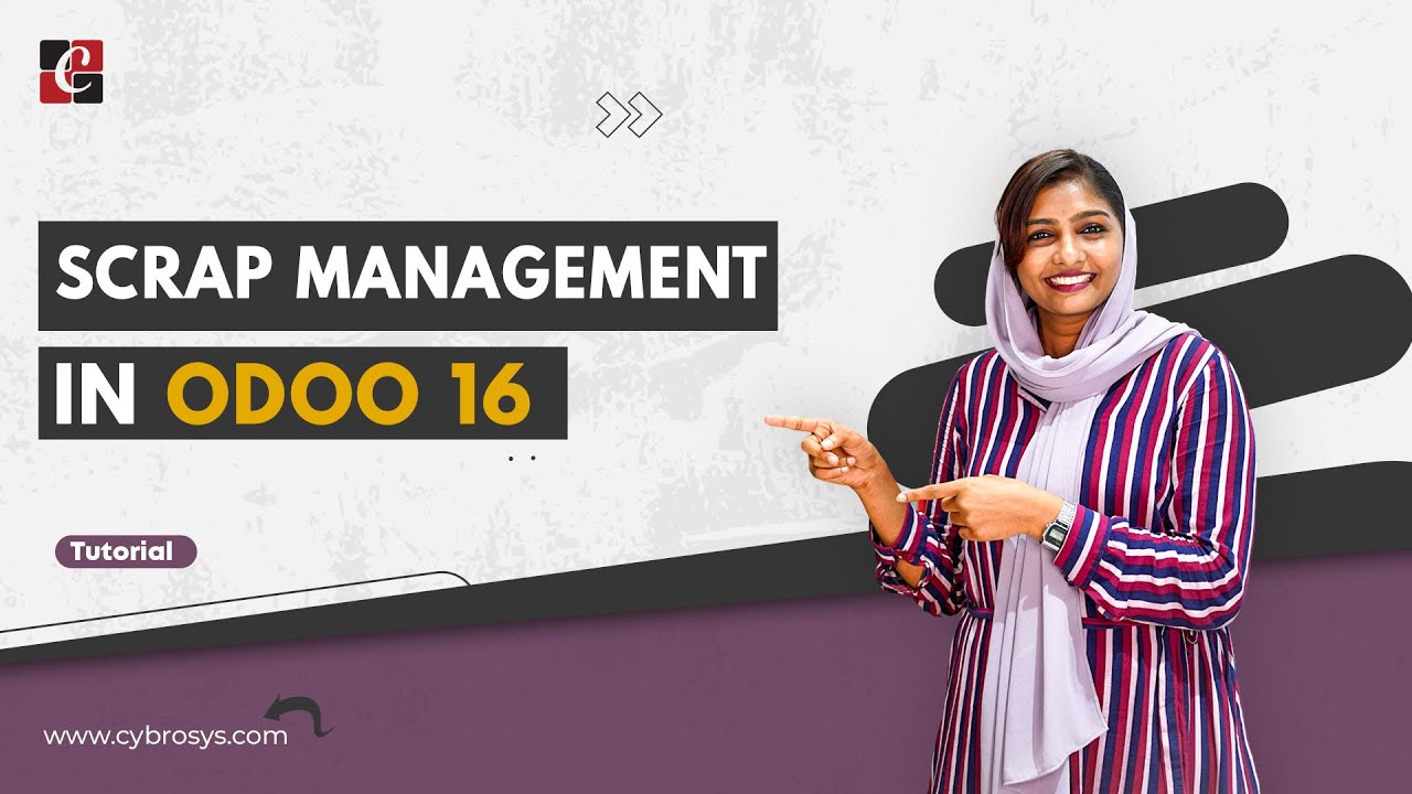 Scrap Management in Odoo 16 Inventory | Odoo 16 Functional Tutorials