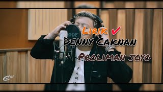 Download lagu Denny Caknan - Proliman Joyo (Lirik) mp3