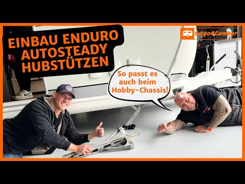 Enduro AutoSteady - elektrische Hubstützen für den Wohnwagen - Einbauanleitung [Hobby Chassis]