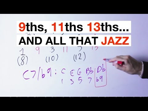 EXTENDED (9 11 13) And ALTERED (#11, b9, etc) CHORDS Explained