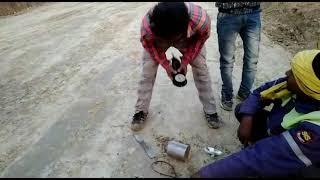 Dry density of soil by core cutter method as per IS code 2720 part 29