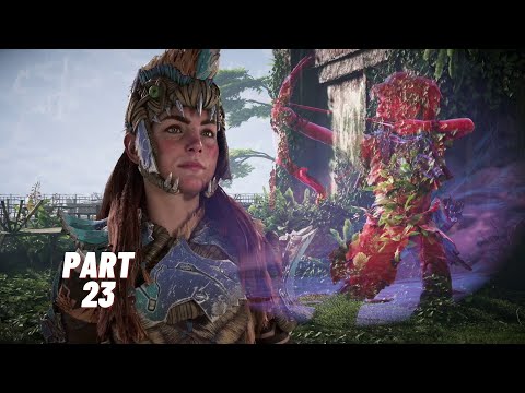 Horizon Forbidden West PS5 Walkthrough Gameplay Part 23: Ontbijt met Tilda! (Nederlands)