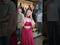 My Baby Tara Sutaria Look So Beautiful In Red Lehenga
